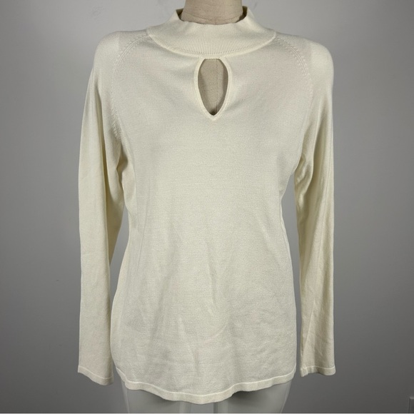 Divine Logic Keyhole Front Sweater L - Picture 1 of 8